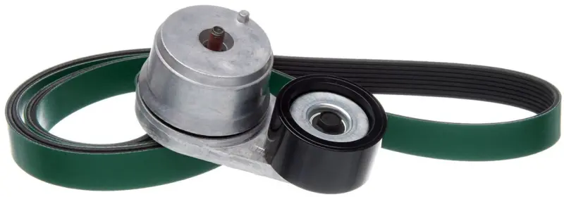 Gates Serpentine Belt Kit For 2002–2004 Peterbilt 379 With Cat C12 Diesel Engine 1