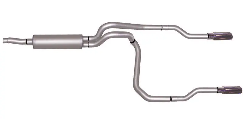 Gibson Cat-Back Dual Exhaust System For 2002–2003 Dodge Dakota Slt (3.9L) – 2.5-Inch Stainless Steel 1
