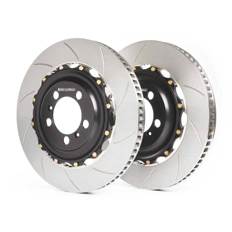 Girodisc Slotted Front Brake Rotors – 350Mm Upgrade For Porsche 911 Gt3 (996.1) 1