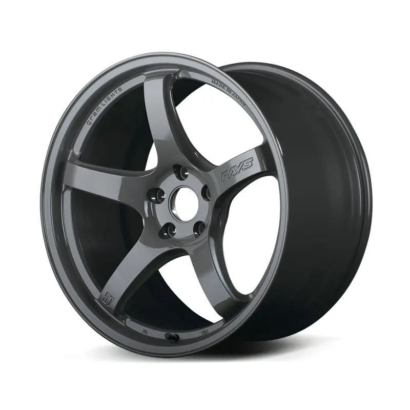 Gram Lights 57Cr 18X9.5 Inch Glossy Gray Alloy Wheel – 5X114.3 Bolt Pattern, +38Mm Offset 1