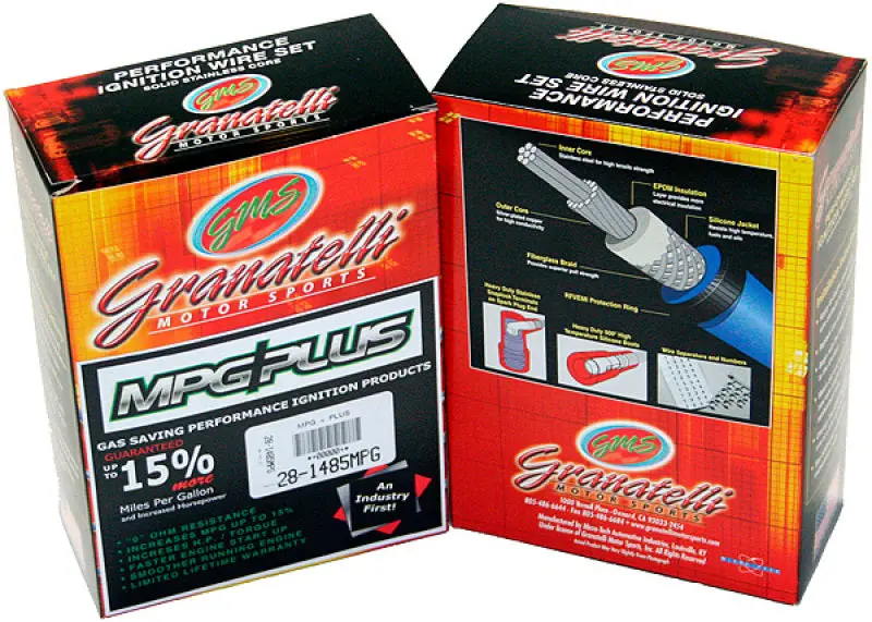Granatelli 83-87 Mazda 626 4Cyl 2.0L Performance Ignition Wires 1