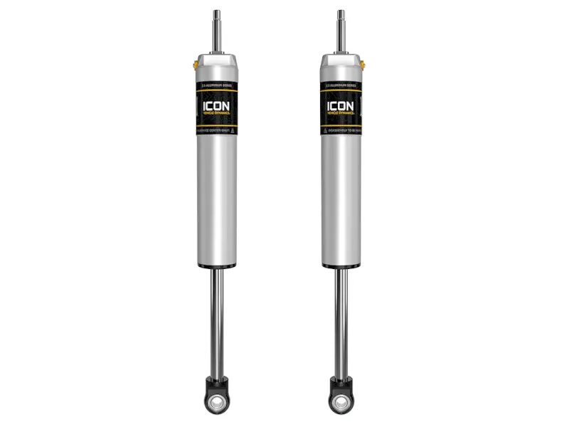 Icon 2.5 Series Front Adjustable Shocks — 0–3 Inch Lift, Compatible With 1998–2007 Toyota Land Cruiser 100 Series 1