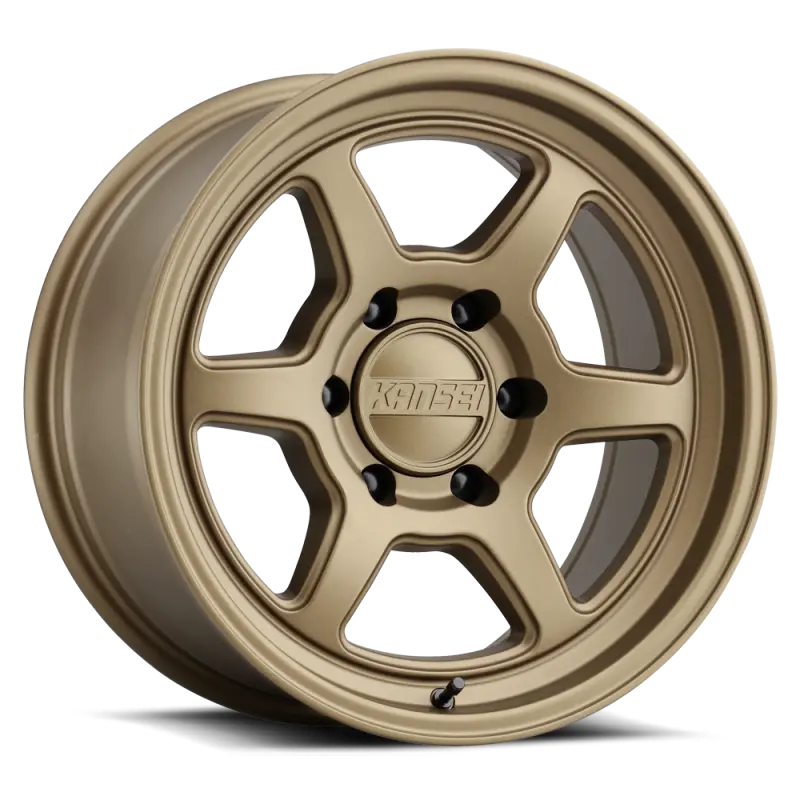 Kansei K14B Roku Forged Wheel — 17×8.5”, 5×139.7Mm, Zero Offset, 106.5Mm Center Bore, Gloss Black Finish 1