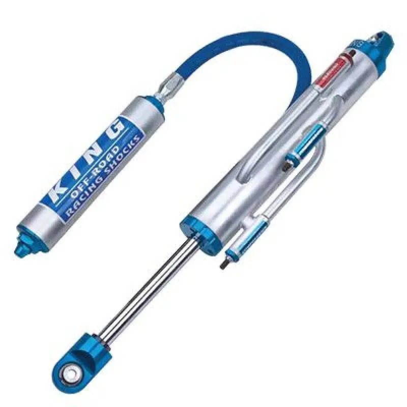 King 3.5-Inch Race Bypass Shock – 14-Inch Stroke, Remote Reservoir, 1-Inch Shaft, Large 3/4-Inch Bypass Tubes 1