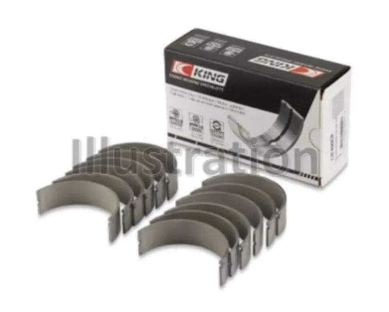 King Engine Bearings Replacement Conrod Set For Mercedes-Benz Om642 — Oversize +0.25Mm 1