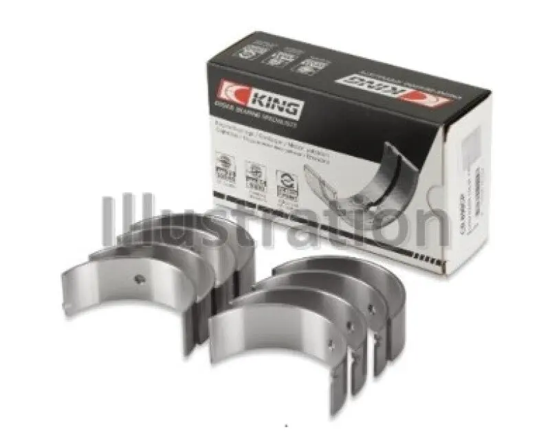 King Engine Bearings – Toyota 4Afe 1.6L Connecting Rod Bearing Set, +0.75Mm Oversize 1