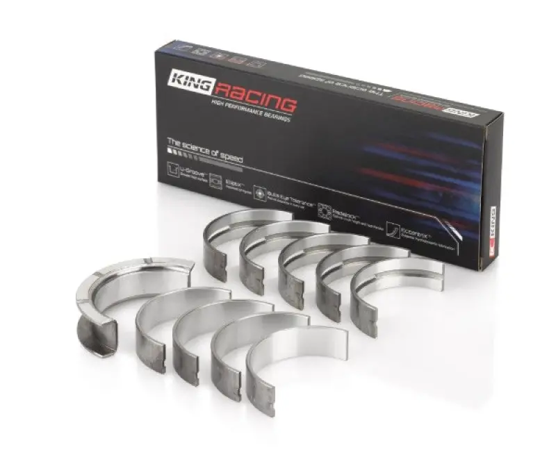 King Gm 326/350/389/400 W/ 3In Main (Size .001) Main Bearing Set 1