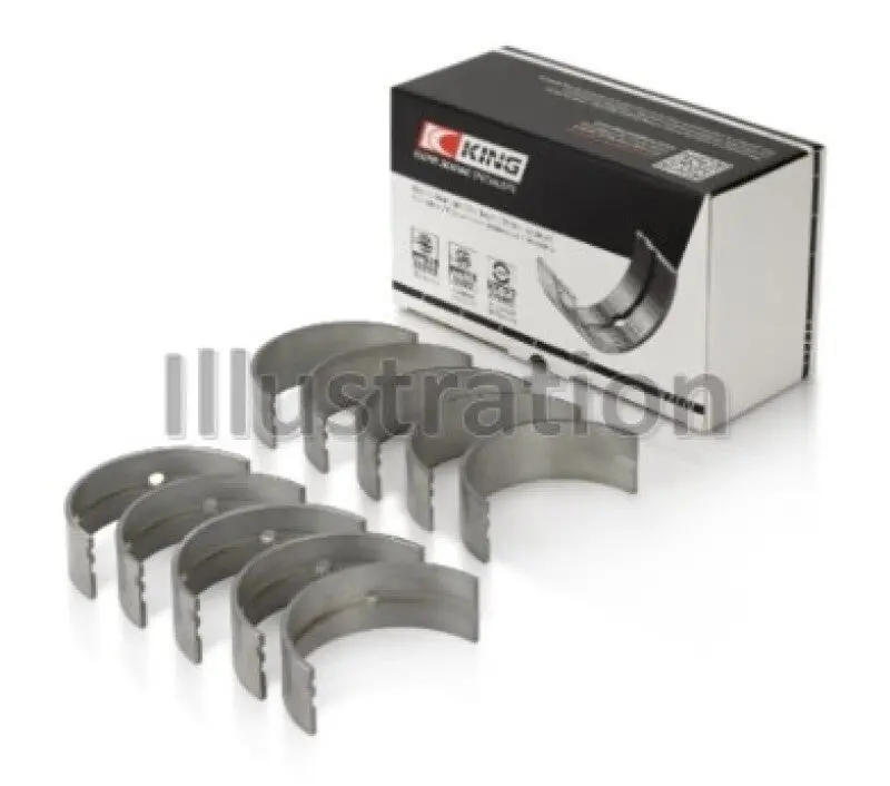 King Main Bearing Set – +0.75Mm Oversize For Ford 122Ci Pinto Engines 1