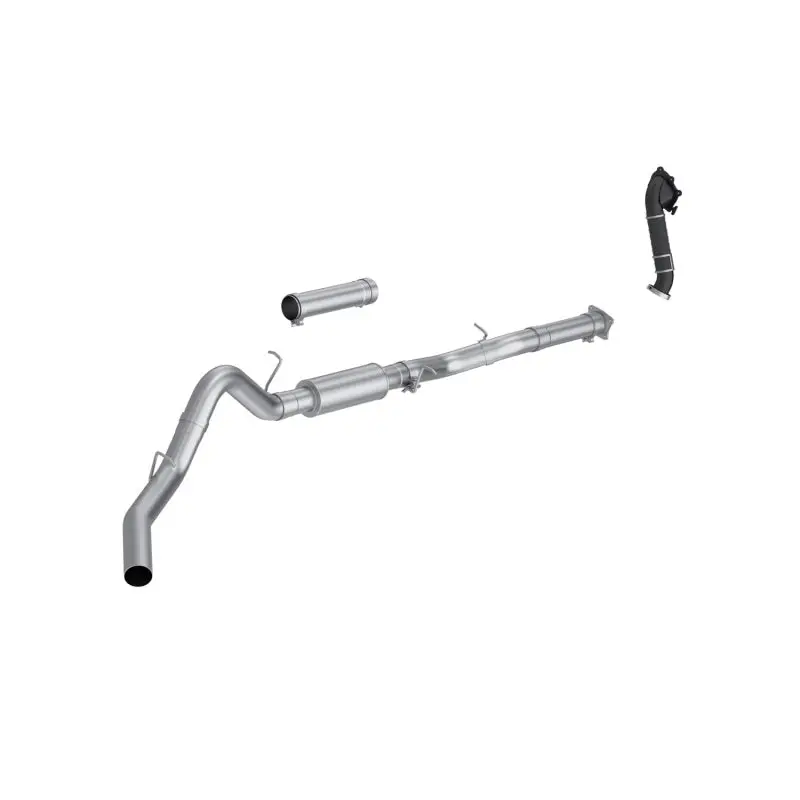 Mbrp Aluminized Cat-Back Exhaust – 4-Inch Od, Single Side Exit With Downpipe, For 2001–2004 Chevy Silverado & Gmc Sierra 2500/3500Hd 1
