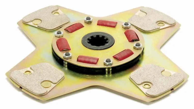 Mcleod Racing Sprung Hub Clutch Disc — Flat Design, 4-Paddle, 10.5” × 1” × 23-Spline For Competition Use Only 1