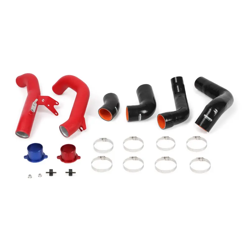 Mishimoto 2016+ Honda Civic 1.5T/Si Performance Intercooler Pipe Kit- Wrinkle Red 1