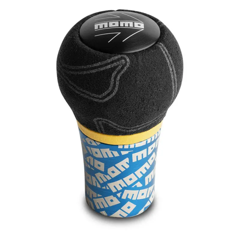 Momo Ultra Short-Throw Shift Knob – Blue Anodized Aluminum 1