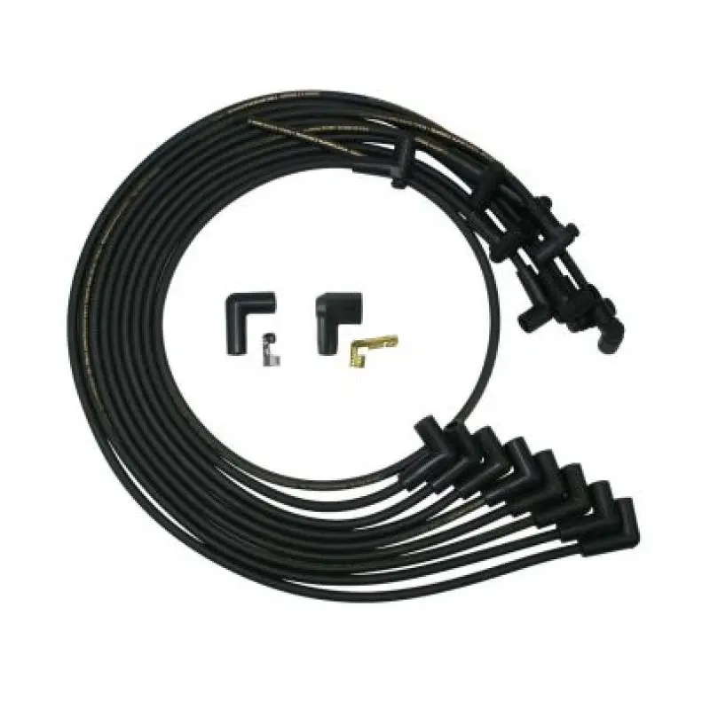 Moroso Bbc Hei Magnetic Ignition Wire Set With 90-Degree Boots 1