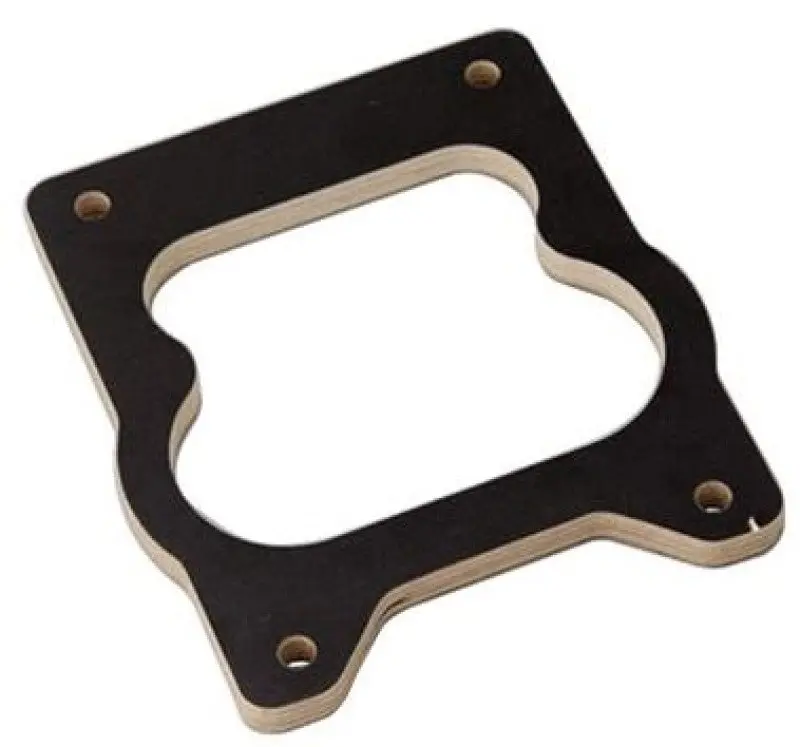 Moroso Quadrajet Carb Spacer – Open Plenum Design, 1/2-Inch Thick, Wood Construction 1
