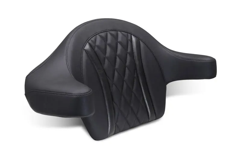 Mustang Harley-Davidson Cvo Road Glide St Deluxe Backrest With Diamond-Weave Arm Wrap – Black (2023–2025) 1