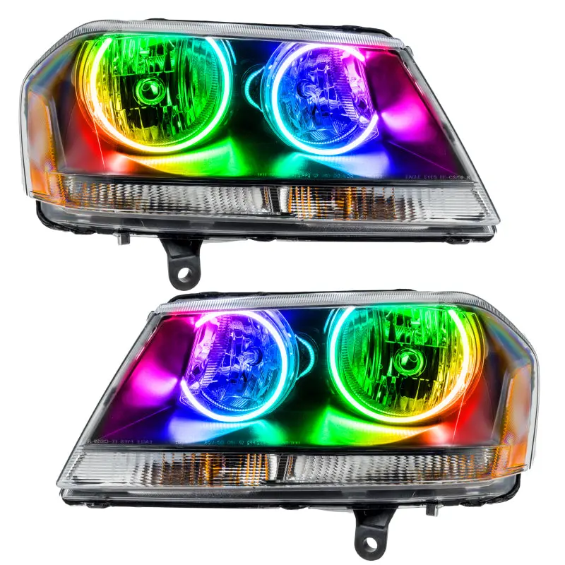 Oracle 08-14 Dodge Avenger Rt Smd Hl - Black - Colorshift W/ Simple Controller See Warranty 2