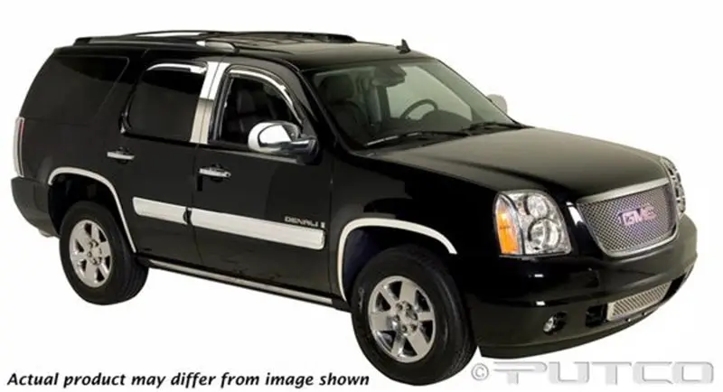 Putco 07-14 Gmc Yukon Xl W/O Side Molding Dh/Ftc/Hl/Mc/Rh//Tl/Wh Chrome Trim Accessory Kits 1