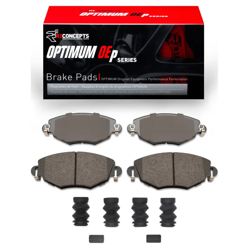 R1 01-08 Ford Mondeo (Mexico) Front Optimum Oe Pads & Hardware Kit 1