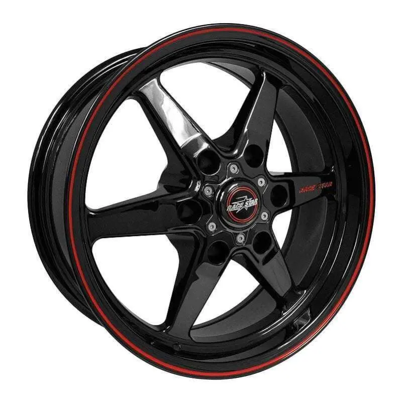 Race Star Truck Star Wheel – 17X9.5", Gloss Black, 6X5.5" Bolt Pattern, 6.125" Backspace 1