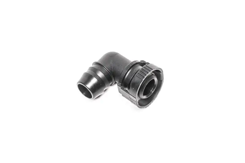 Radium Engineering V2 Quick Connect 15Mm Male To 5/8" Barb 90° Fitting 1
