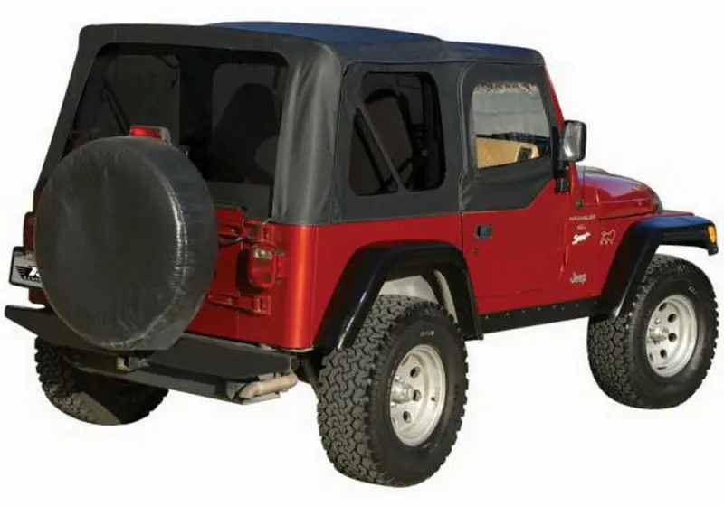 Rampage Universal Black Tire Cover — Fits 30–32 Inch Wheels (1999–2019 Models) 1