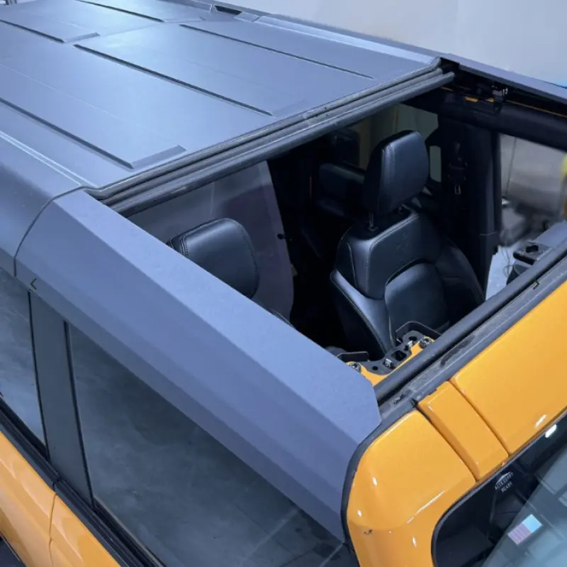 Rock Slide Engineering Rear Door Roof Trim Pieces For 2021–2023 Ford Bronco 1