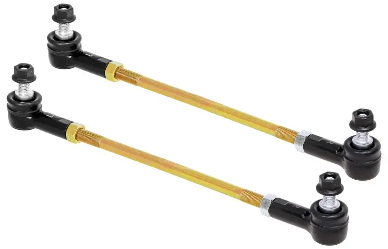 Rockjock Adjustable Sway Bar End Link Kit – 12.5" Rods With Sealed Rod Ends And Locking Jam Nuts 1