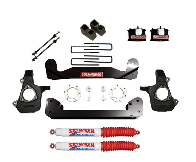 Skyjacker 4-Inch Nitro Lift Kit For 2014+ Ram 1500 (Kt/Spcr/Alm Models) 1