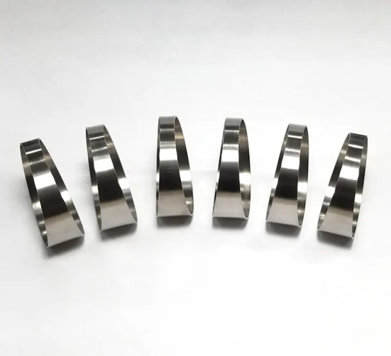 Stainless Bros 1.75" X 1.5D / 2.62" Clr Pie-Cut Elbow Set – 16-Gauge, 6-Pack 1