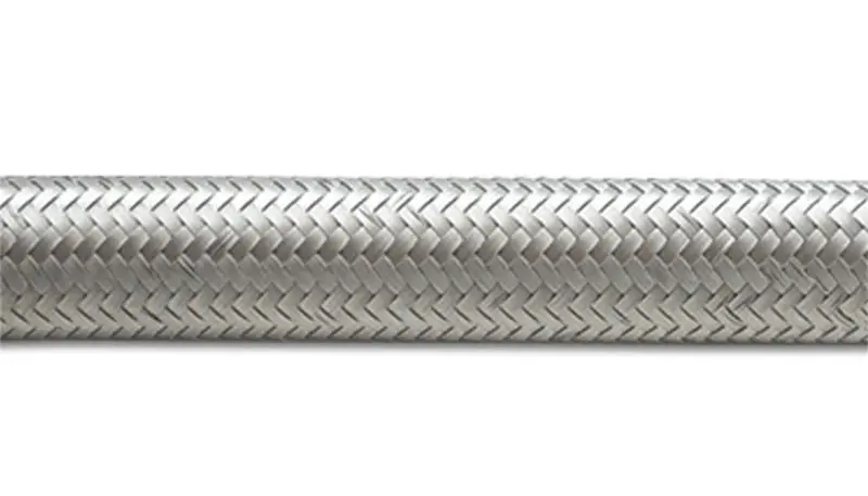 Vibrant -10 An Ss Braided Flex Hose (2 Foot Roll) 1