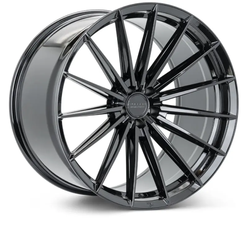 Vossen Hfx-4 22X9 - 5X112 - Et32 - Flat - 66.5 - Gloss Black Wheel 1