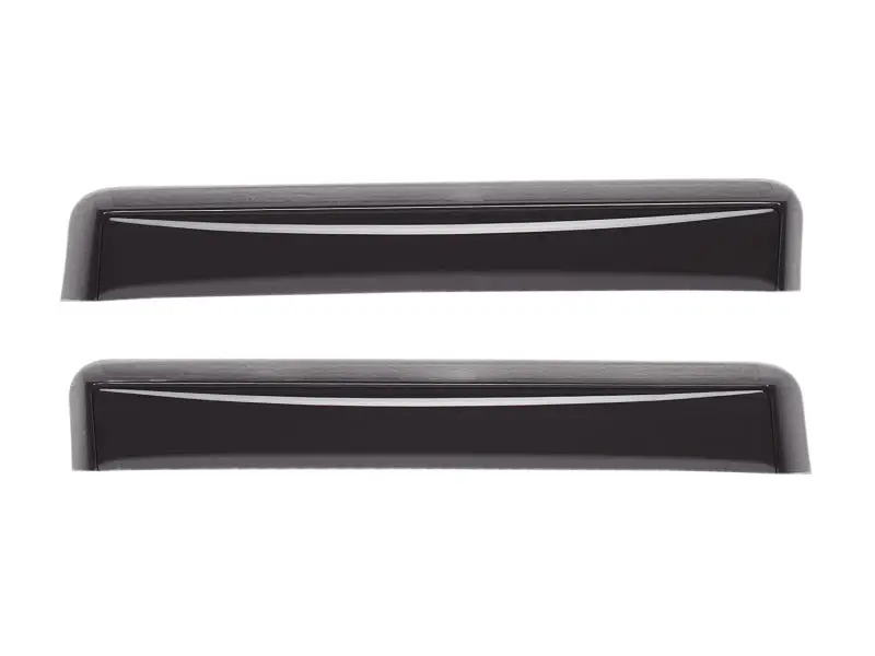 Weathertech 05-15 Toyota Tacoma Dc Rear Side Window Deflectors - Dark Tint 1