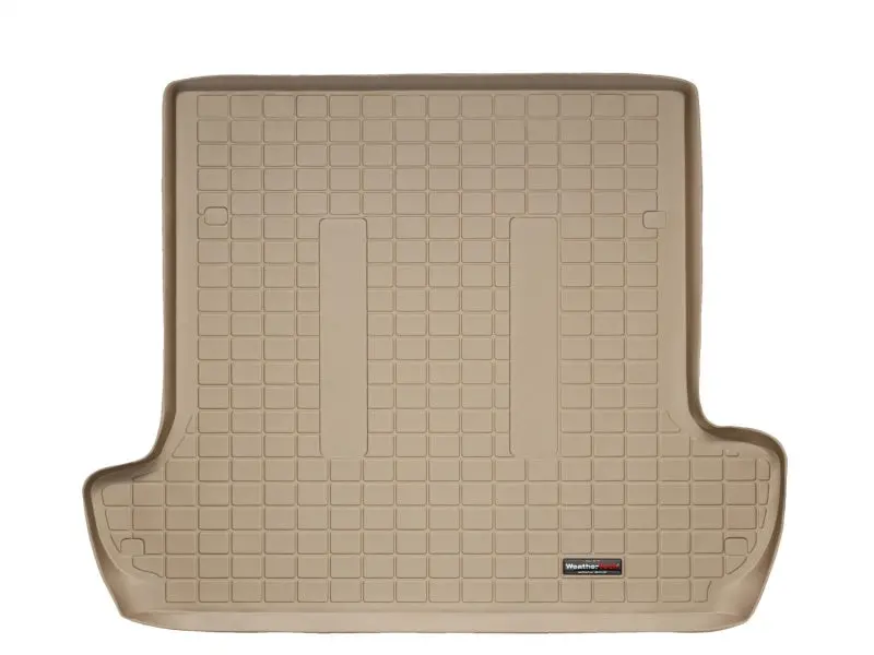 Weathertech Custom-Fit Cargo Liners For 2004–2005 Toyota 4Runner – Tan Heavy-Duty Thermoplastic 1