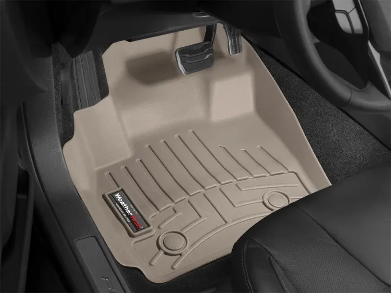 Weathertech Front Floor Liners – Tan, Custom-Fit For 2004+ Bmw X3 1