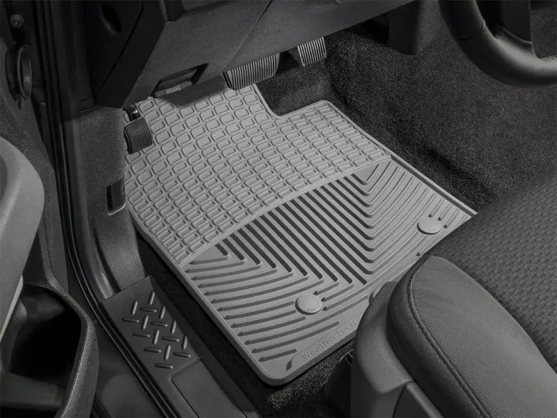 Weathertech Front Floor Mats For 2007–2010 Lexus Ls – Grey Rubber 1