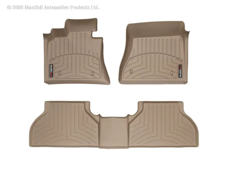 Weathertech Rear Floorliner In Tan – Custom Fit 1