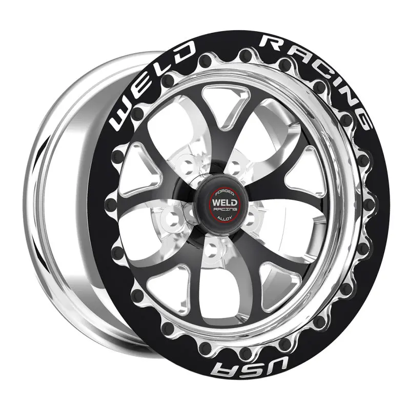 Weld Racing S76 Single Beadlock Wheel – 17×10.5″, 5×120 Bolt Pattern, 50Mm Offset, Black Finish 1