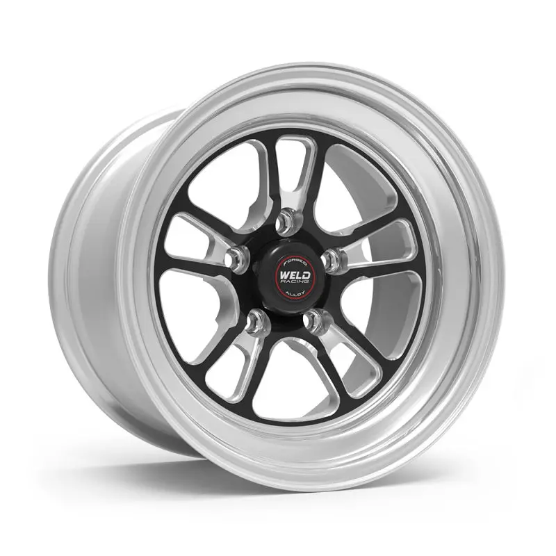 Weld S70 Rt-S 15X10 Black Center / Polished Shell Wheel – 5X120.65Mm, 4.5In Backspace 1
