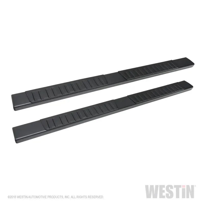 Westin 2019 Chevrolet Silverado/Sierra 1500 Crew Cab R7 Nerf Step Bars - Black 2