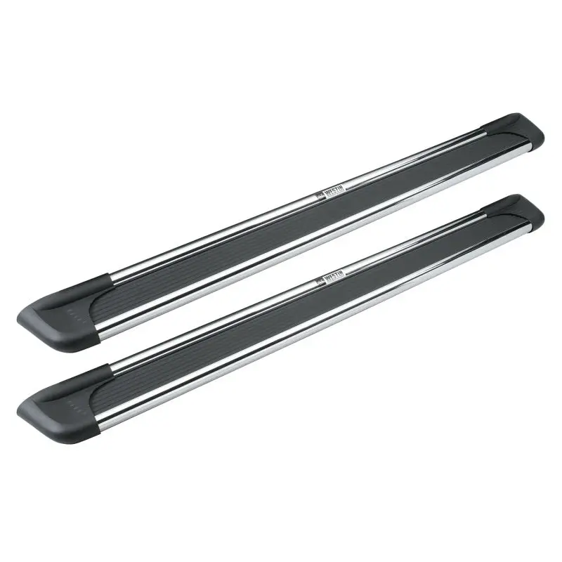 Westin Sure-Grip Polished Aluminum Running Boards – 54-Inch Length For Light-Duty Trucks And Suvs 1