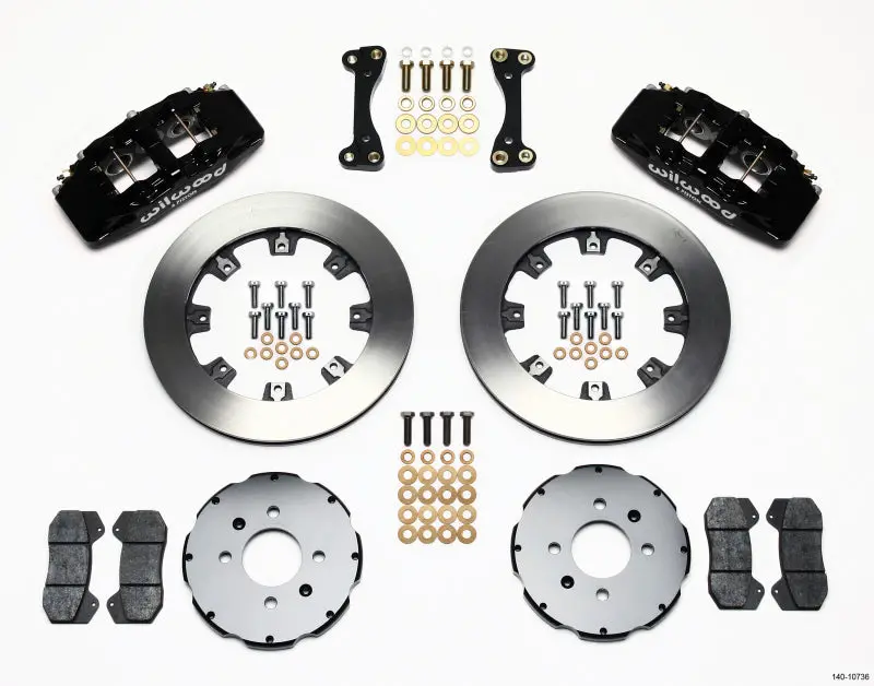 Wilwood Dynapro 6-Piston Front Brake Hat Kit For 1990–1999 Honda Civic – Fits 240Mm Discs 1