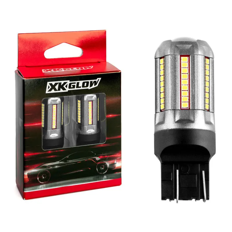 Xk Glow Red 7440 Led Automotive Bulb — 2-Piece Pack 1